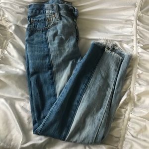 Two toned American Eagle Jeans